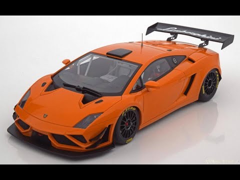 AUTOart 1:18 Lamborghini Gallardo GT3 FL2 2013 Orange - Édition Limitée (81357)