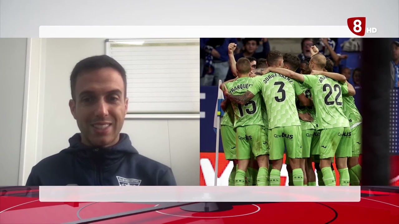 Entrevista a Borja Jiménez, entrenador C.D. Leganés