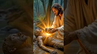 Jesus Creates Life from Clay Heartbeat🙏#shorts #viralshorts #jesus #jesuschrist #faith #foryou #fyp