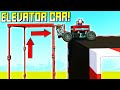 We Built Elevator Cars To Lift Cows Up Giant Ledges! - Scrap Mechanic Multiplayer Monday