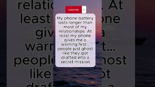 At Least My Phone Warns Me