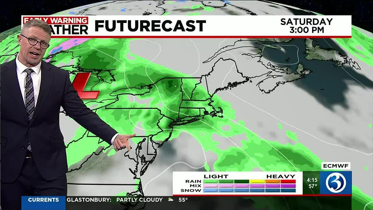 FORECAST: Rain expected over the weekend - YouTube