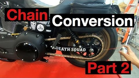 Dyna Chain Conversion (Part 2 of 2 Install)