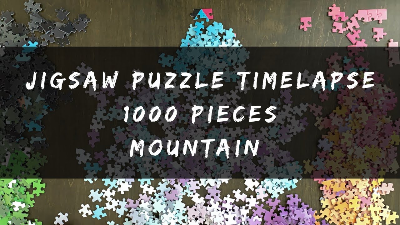 42,000 piece jigsaw puzzle timelapse 