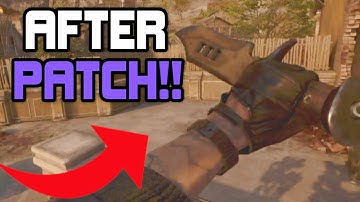 SKIP THE FIRST DOOR AFTER PATCH!! KNIFE LUNGE GLITCH!! | Cold War Zombies