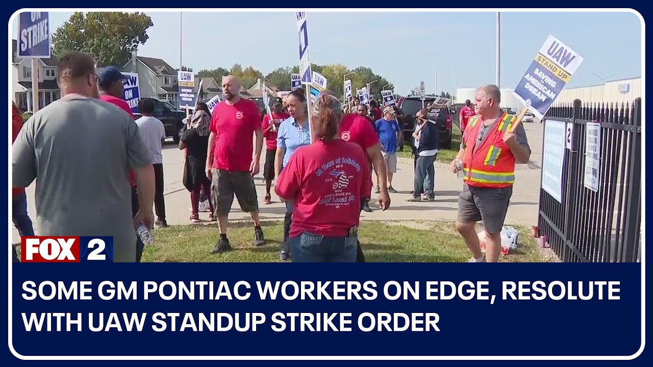 Some GM Pontiac workers on edge, but resolute with UAW Standup Strike order