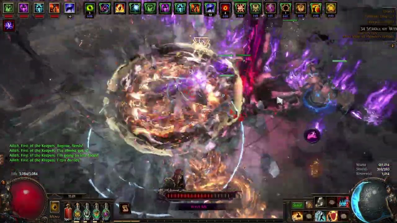 Ice Crash Ignite Elementalist — обновление первого дня // Path of Exile 3.27 Лига Хранителей