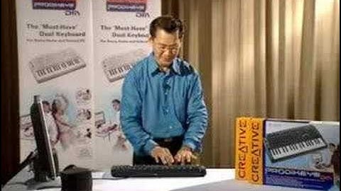 Amazing Keyboard Drummer