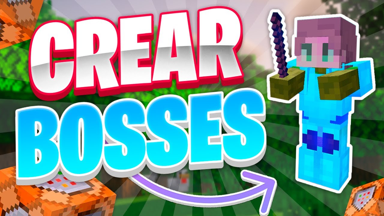 Jefes Mod Minecraft COMO CREAR BOSSES (JEFES) CON MECANICAS ESPECIALES EN MINECRAFT 1.18 ...