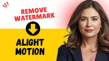 How to correctly remove watermark in Alight Motion | How to remove alight motion watermark