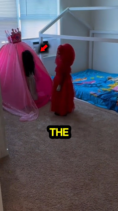 The Doll Stared Back At Him.. #haunted #doll