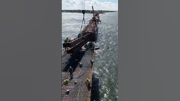 Horrific Bridge Construction Failure Caught on Camera #Disaster