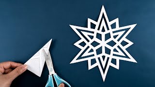 Easy Paper Snowflakes  How to make Snowflakes out of paper