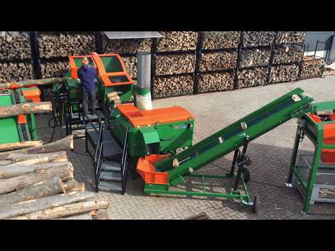 Thumbnail for Brennholz machen mit Sägespaltautomat SpaltFix S-415 Vario | POSCH Leibnitz