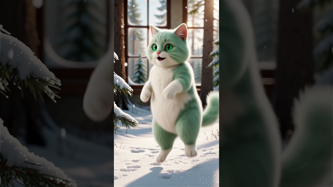 CUTEST Dancing Cat EVER! This will make your day 🥹💖 