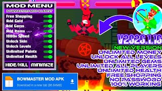 Bowmasters Mod Apk Versi 10.0.1 MOD MENU, Unlock All Character, Unlimited Money No Password  screenshot 1