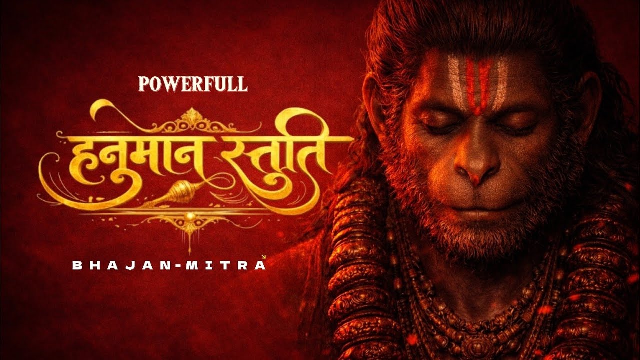 Hanuman Stuti for Protection & Strength | श्री हनुमंत ध्यान-रक्षा स्तुति | Fear & Negativity Removal
