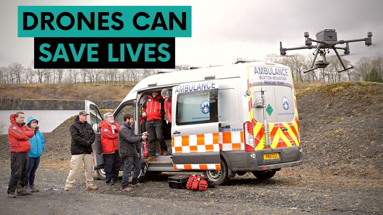 How Drones CAN SAVE LIVES | Mountain Rescue - YouTube