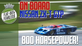 800bhp Nissan GTP flies round Road Atlanta | on board