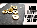Mini Happy Planner Set Up And Plan with Me