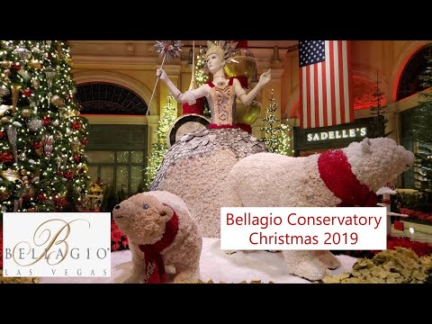 Bellagio Conservatory Christmas 2019 Las Vegas Youtube