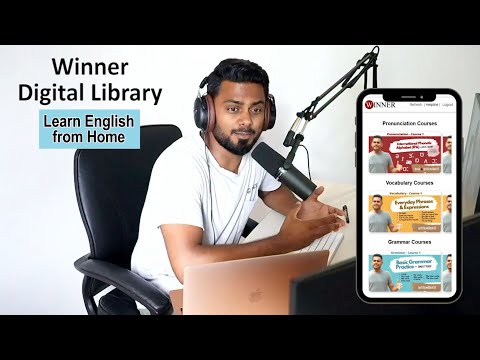 Winner Digital Library - Learn English from Home