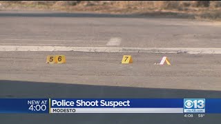 Suspect Hospitalized After Officer-Involved Shooting In Modesto