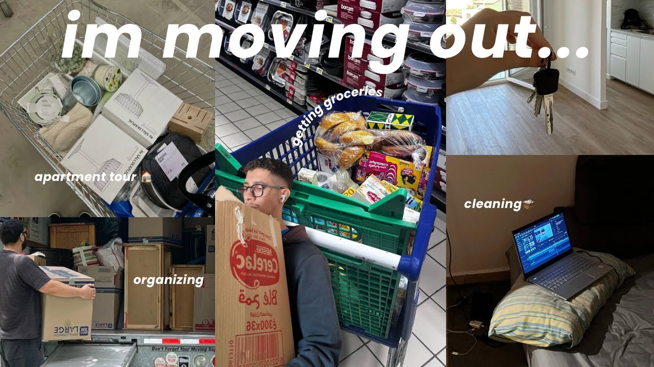 IM MOVING OUT !! أخيرا بدلت الدار لي كنت ساكن فيها📦🚛+ جولة في الدار الجديدة🏠