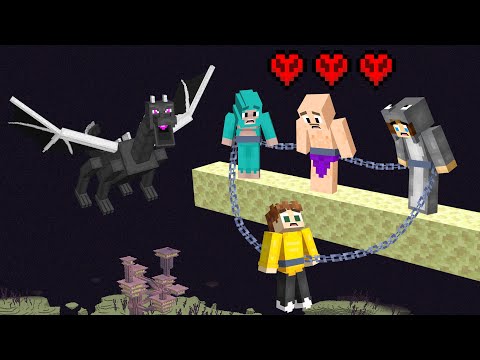 I CHAINED Myself To My Friends In Minecraft Hardcore 