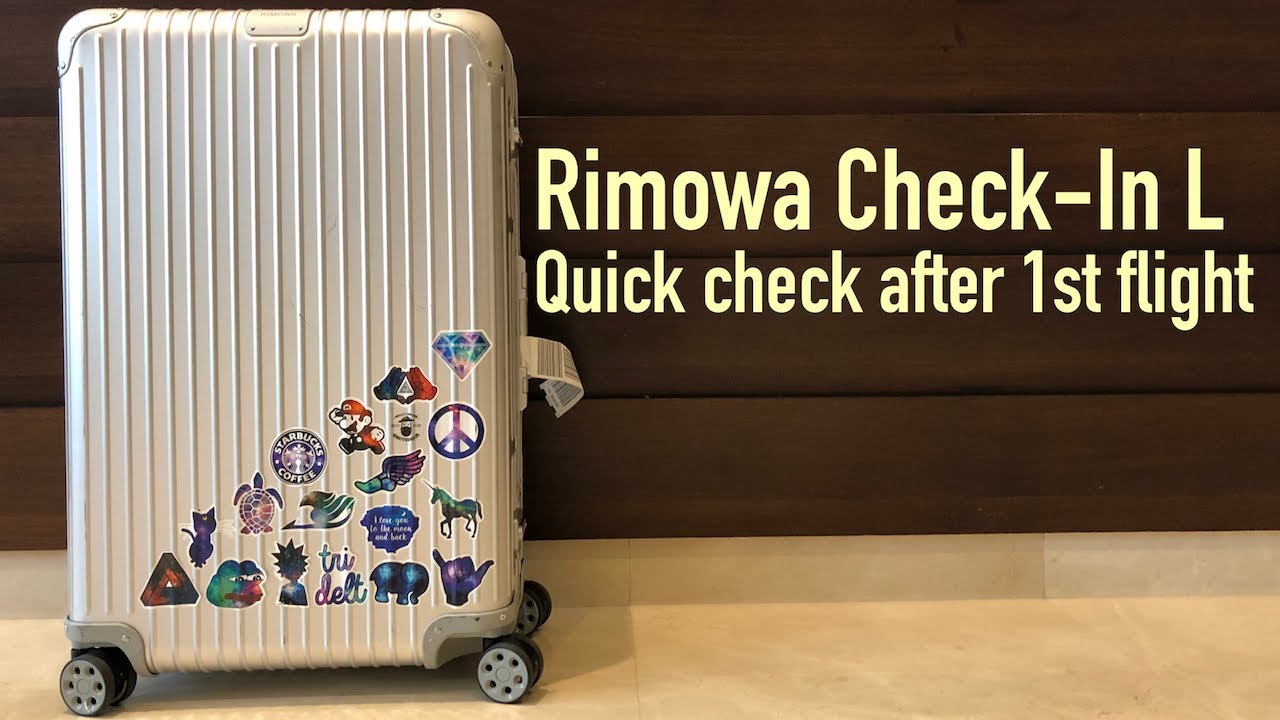 4K Review: Rimowa original Check-In L 