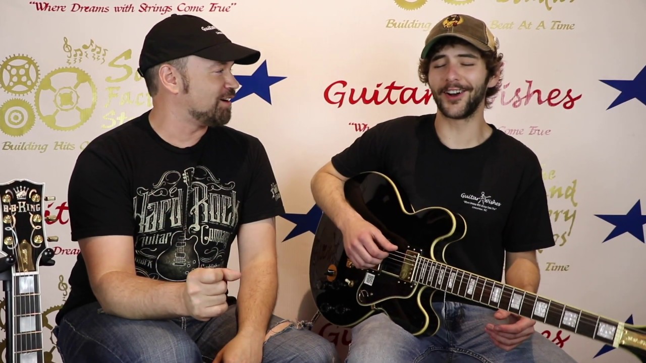 GIBSON VS EPIPHONE BB KING AT GUITAR WISHES YouTube