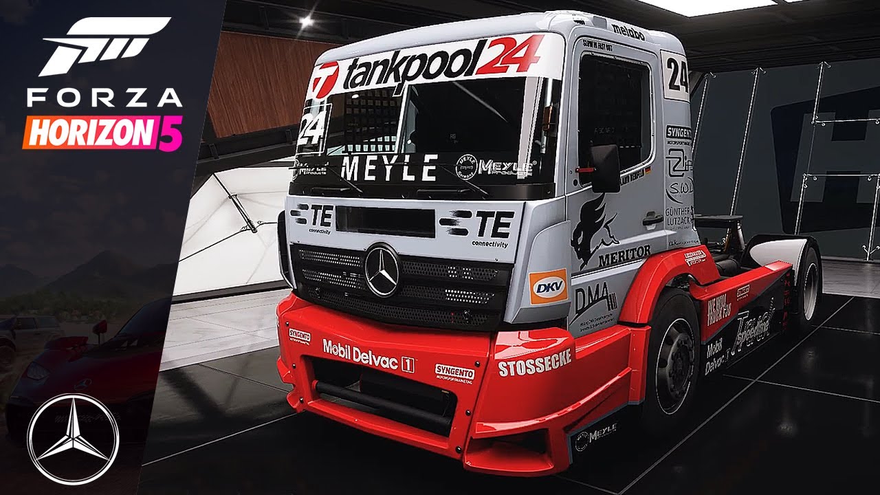 Forza Horizon 5 - Mercedes-Benz #24 Tankpool24 Racing Truck 2015