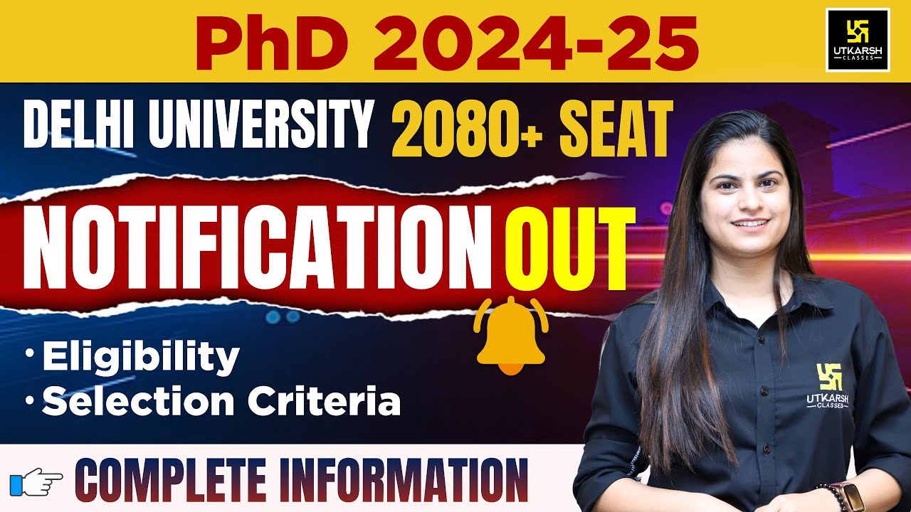 phd-2024-25-delhi-university-2080-seat-selection-criteria-complete