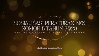 🔴 LIVE - KEGIATAN SOSIALISASI PERATURAN BKN NOMOR 3 TAHUN 2023 (05-10-2023)