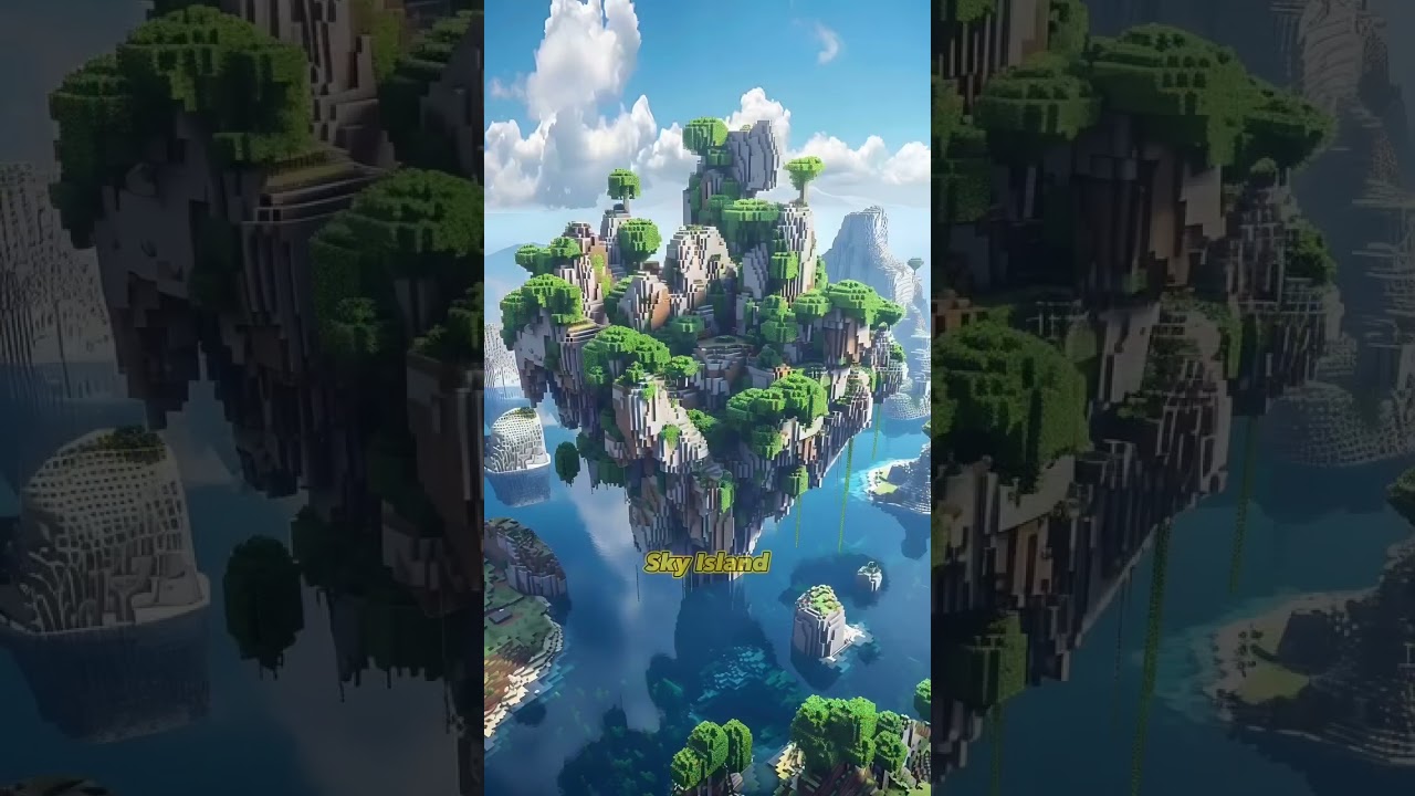 AI generated New Minecraft biomes😎 did you like this?