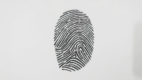 HOW TO DRAW FINGERPRINT STEP BY STEP l EASY DRAWING TUTORIAL