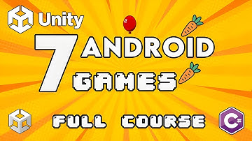 Unity Android Game Development: Build 7 Mobile Games with Unity & C#