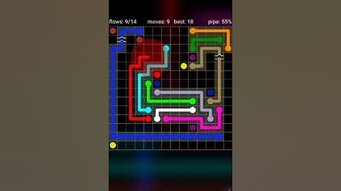 How To Solve Flow Free Bridges 14x14 Mania Pack Level 107 Board Walk Through Solution Walkthrough