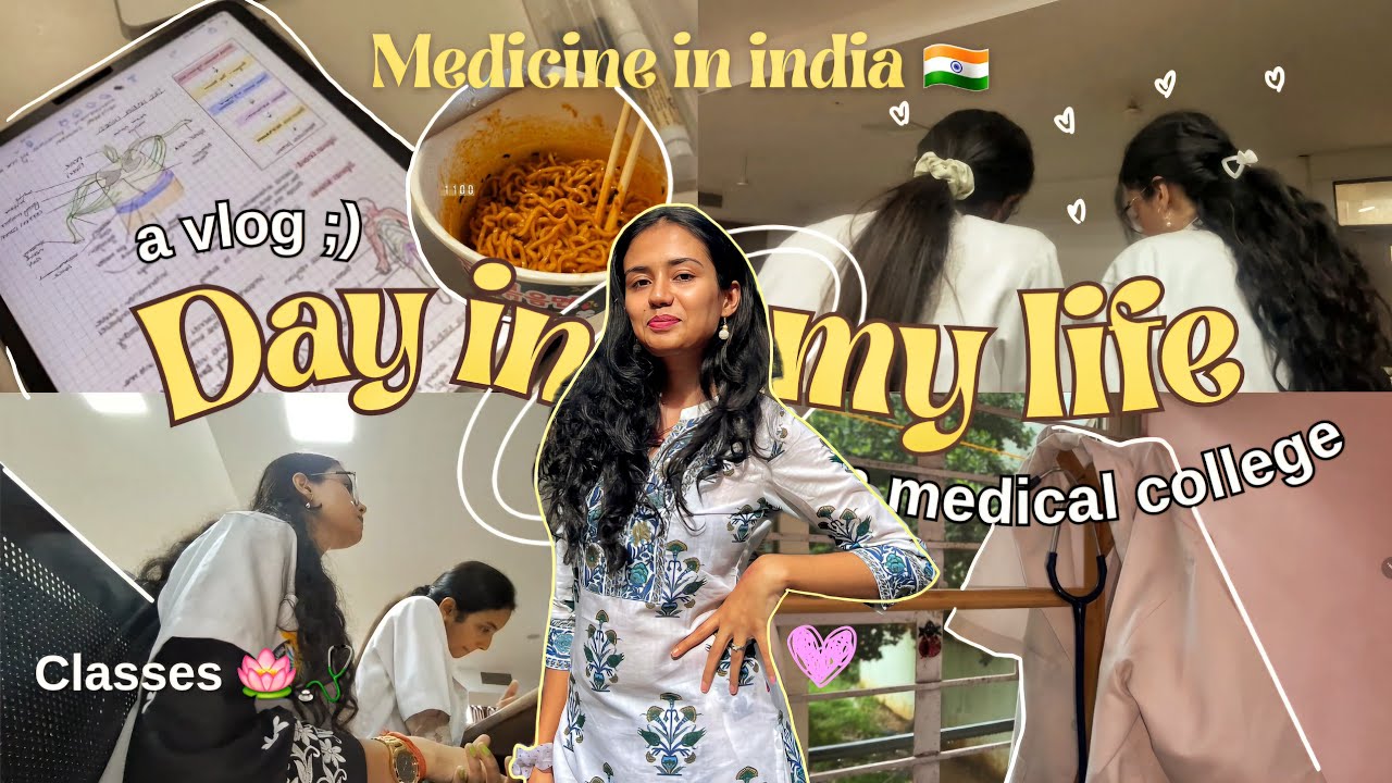 💌A day in the life of a medical student🩺⚕️ A very fun mbbs vlog 💗