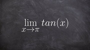Learn to evaluate the limit of tangent
