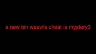 new bin weevil code