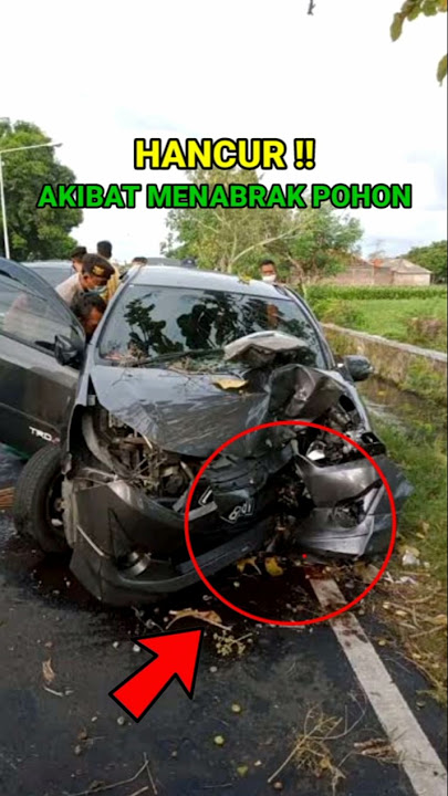 Menabrak Pohon #motovlog #motorcycle