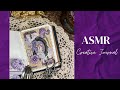Asmr journal  purple theme  no music use headphones 