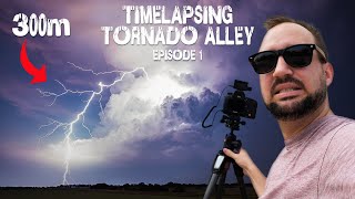 I’m Chasing Tornadoes in Texas (lightning strikes near us) | TTA - Ep1 