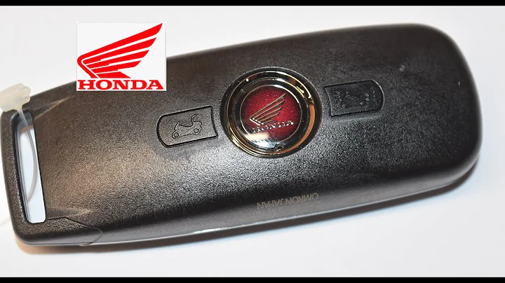 Honda Goldwing GL1800 Key Fob Battery Replacement - EASY DIY
