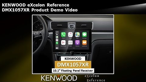 KENWOOD eXcelon Reference DMX1057XR Product Demo Video