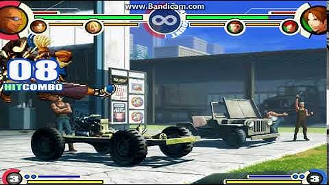 King of Fighters XI Duck King Combo