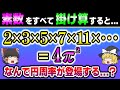 素数をすべてかけ算すると”円周率”が現れる...!? 【ゆっくり解説】