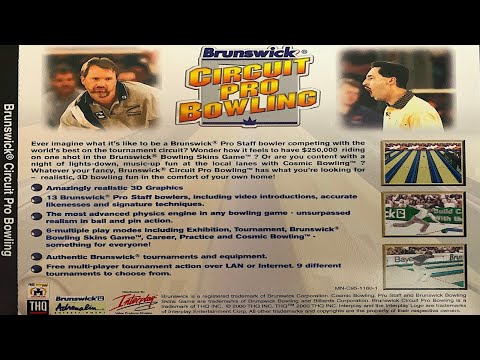 Brunswick Circuit Pro Bowling for Windows by Adrenalin / THQ 1998