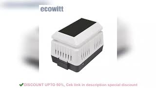 Ecowitt Wh43 Indoor Pm2.5 Aqi Air Quality Sensor, Air Qualit